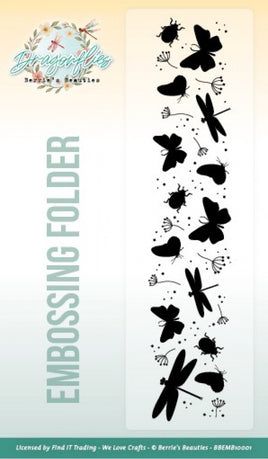 Embossing Folder - Berrie's Beauties - Dragonflies