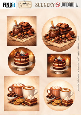 Push Out - DIE-Cuts - Scenery- Berries Beauties - Sweet Moments