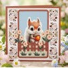 3D Pushout Sheet - Berries Beauties - Cute Animals - Forest Friends