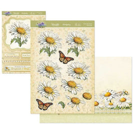 Hunkydory - 3D Die-cut -In Full Bloom Deco - Large Set - Sweet Like Daisies