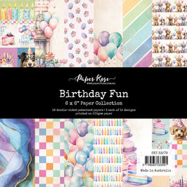 Paper Rose - Birthday Fun 6x6 Paper Collection 33279