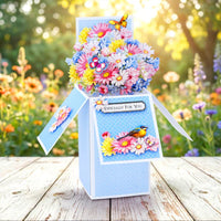 
              Katy Sue - Die Cut Decoupage – Blooming Box Bouquets Pop Up Card Making Kit
            