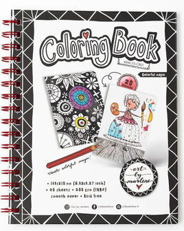 ABM - Art by Marlene Coloring book Colorful magic - ABM 25 collection