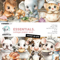 
              Creative Craftlab - Essentials - Collage Paper Pad - Sweet as pie
            