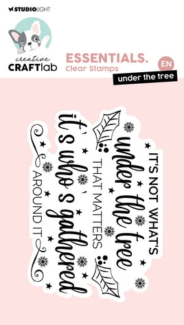 Studio Light •CCL Clear Stamp Under The Tree Essentials 1 PC