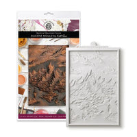 Cosmic Shimmer - Mystical Mountain Scene Silicone Mould