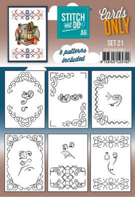 Stitch and Do - Cards Only A6 - Set 21