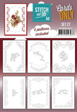 Stitch  and Do - Cards Only A6 - Set 27