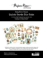 Paper Rose - Campfire Tales 6x8" Quick Cards Die Cuts 36793