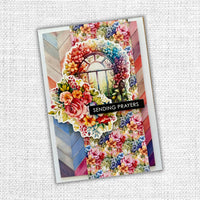 
              Paper Rose - Rainbow Garden Florals Embossed Die Cuts
            