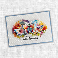 Paper Rose - Rainbow Garden Insects Embossed Die Cuts 31575