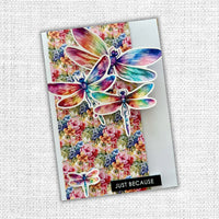 Paper Rose - Rainbow Garden Insects Embossed Die Cuts 31575