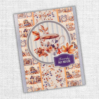 Paper Rose - Golden Days 6x8" Quick Card Die Cuts 35341
