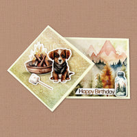 Paper Rose - Campfire Tales 6 x 8" Embossed Die Cuts 36754