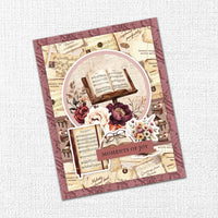 Paper Rose - Melody & Memories 6 x 8" Embossed Die Cuts 37399