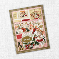 Paper Rose - Strawberry Friends Embossed Die Cuts 34905