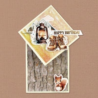 Paper Rose - Campfire Tales 6 x 8" Embossed Die Cuts 36754