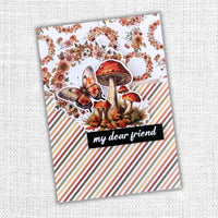 Paper Rose - Autumn Florals Embossed Die Cuts 32955