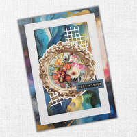 Paper Rose - Portraits in Bloom 6x8" Quick Cards Die Cuts 36616