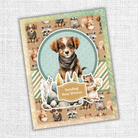 Paper Rose - Campfire Tales 6x8" Quick Cards Die Cuts 36793