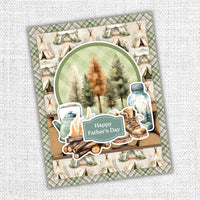 Paper Rose - Campfire Tales 6x8" Quick Cards Die Cuts 36793