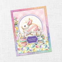 Paper Rose - Hop Into Spring 6 x 8" Embossed Die Cuts 36130