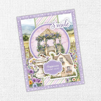 Paper Rose - Petals & Pansies 6x8" Quick Card Embossed Die Cuts 36430