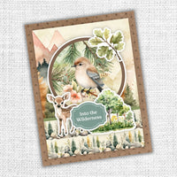 Paper Rose - Campfire Tales 6x8" Quick Cards Die Cuts 36793