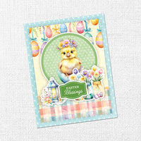 Paper Rose - Hop Into Spring 6 x 8" Embossed Die Cuts 36130