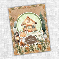 Paper Rose - Campfire Tales 6x8" Quick Cards Die Cuts 36793