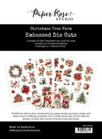 
              Paper Roses - Christmas Tree Farm Embossed Die Cuts 35298
            
