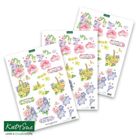 
              Katy Sue - 3D Die-Cut Decoupage - Flowers
            