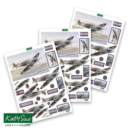 Katy Sue - 3D Die-Cut - Spitfire