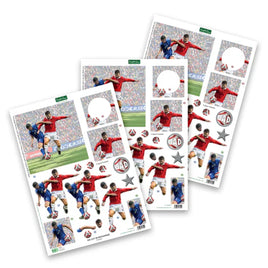 Katy Sue - 3D Die Cut Decoupage – Football