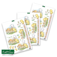 
              Katy Sue - 3D Die-Cut -  Easter Friends
            