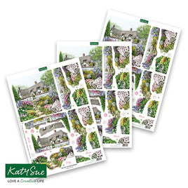 Katy Sue - 3D Die-Cut - Cottage Garden