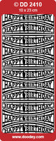 
              Peel-Off Stickers - Happy Birthday DD2410
            