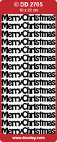 
              Peel-Off Stickers - Merry Christmas DD2705
            