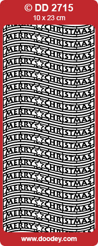 Peel-Off Stickers - MERRY CHRISTMAS ODD2715