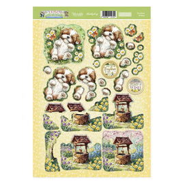 Hunkydory - Sunshine Wishes Decoupage Topper Sheet