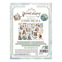 
              STAMPERIA - EPHEMERA SECRET DIARY - DFLCT76
            