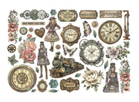 
              STAMPERIA - Printed Decorative Ephemera for Art and Craft - Gardens of Time
            