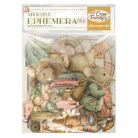 STAMPERIA - Printed Decorative Ephemera for Art and Craft - Cozy Family