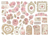 
              STAMPERIA - Die cuts assorted - Shabby Rose DFLDC99
            