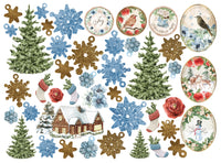 STAMPERIA - Clear Die cuts - Romantic Home for the holidays