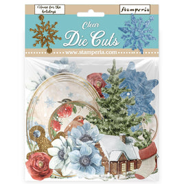 STAMPERIA - Clear Die cuts - Romantic Home for the holidays