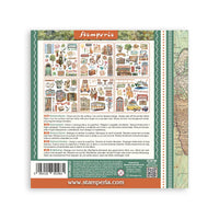 
              STAMPERIA - Art of Travelling - Rub-On 15.5x15.5cm Assortment 6pcs (DFLRBX12)
            