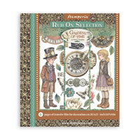 
              STAMPERIA - Gardens of Time - Printed Decorative Rub on selection for Art and Craft cm 20,5x23 cm
            
