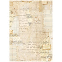 STAMPERIA - Printed Rice Paper A4 size, selection for Art and Craft - Cozy Family