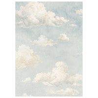 STAMPERIA - Printed Mini Rice paper A6 8 sheets for Art and Craft - Cozy Family